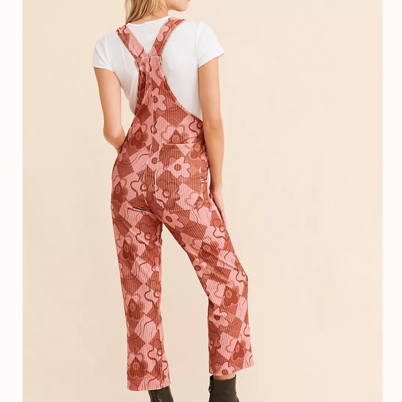 FREE PEOPLE Straight Leg Overalls - Picture 4 of 5